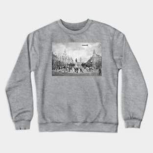 Os Aliados, Porto. 1935 (Monochrome) Crewneck Sweatshirt